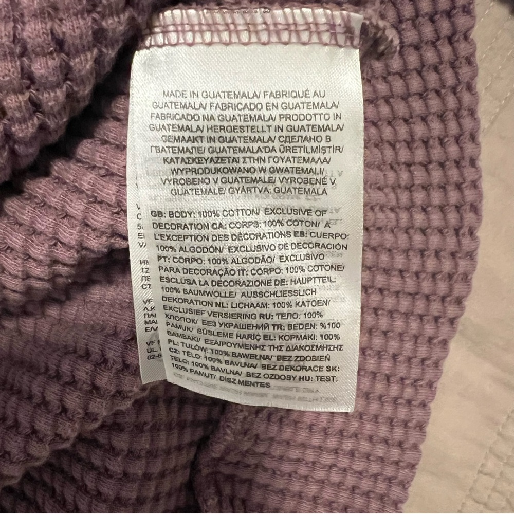 The North Face Women's Lavender Cowl Neck Sweater - Picture 5 of 6